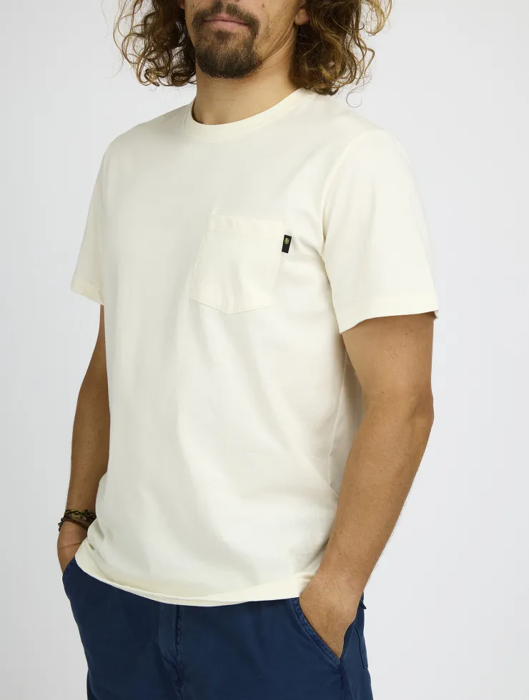 T-SHIRT CLASSIC POCKET MARLO COCONUT