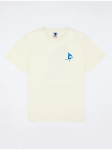 T-SHIRT CLASSIC WINDSURFER COCONUT