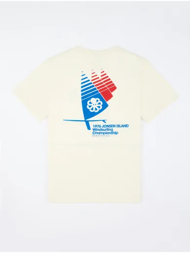 T-SHIRT CLASSIC WINDSURFER COCONUT