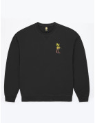 GUSTAVO COMFORT PALM BIT BLACK SWEATSHIRT