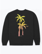GUSTAVO COMFORT PALM BIT BLACK SWEATSHIRT