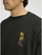 GUSTAVO COMFORT PALM BIT BLACK SWEATSHIRT