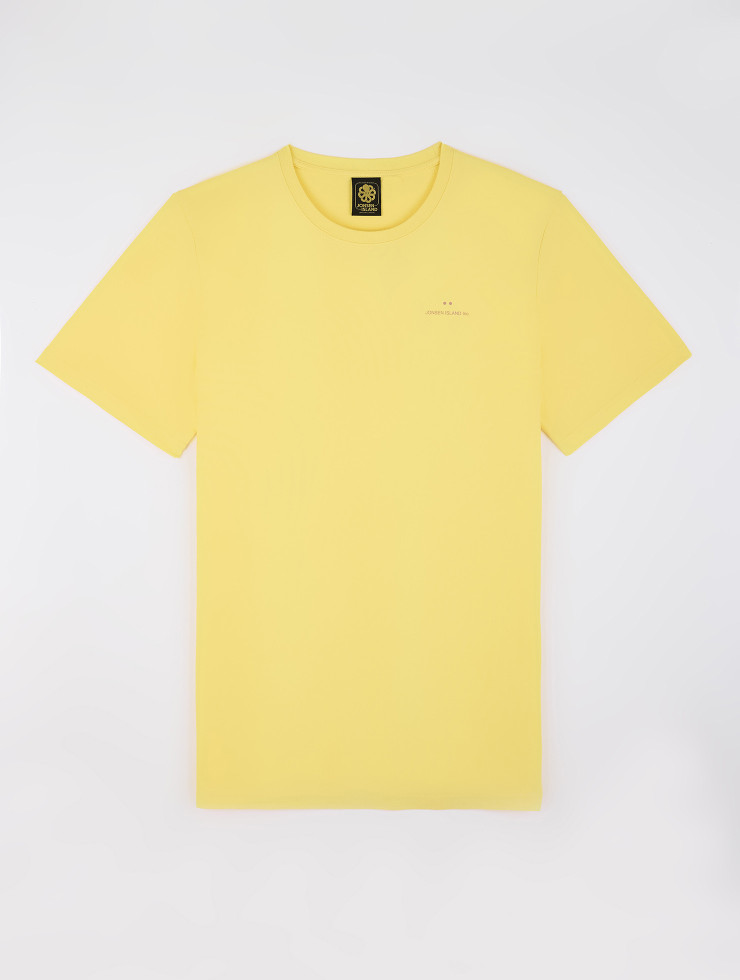 CLASSIC MINIMAL YELLOW T-SHIRT