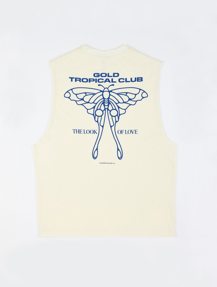 BUTTERFLY COCONUT TANK TOP MARCEL