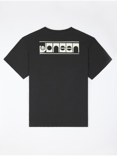 SWAMIS BLACK COMFORT FIT T-SHIRT