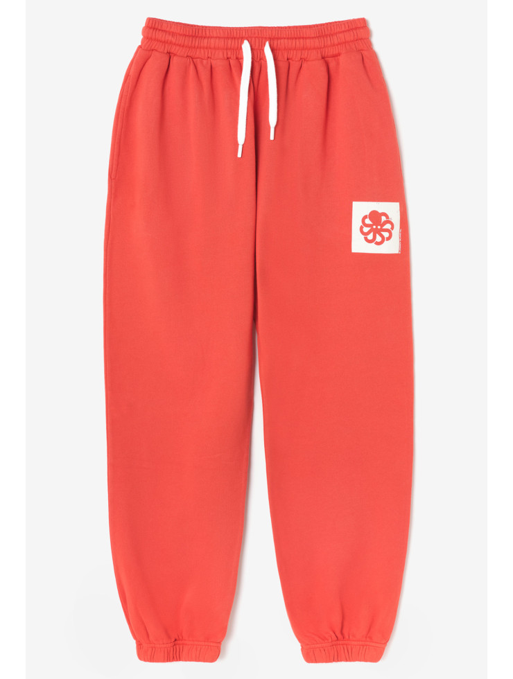 LOOSE DUDE Colorblock Red Clay Pants