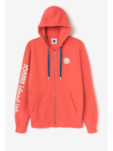 Surf Wyoming® Explore & Restore Merit Patch Hoodie - Red