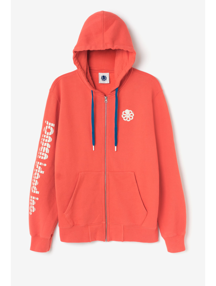 SWEAT HOODIE ZIPPED  Fresh Surf Team Red Clay