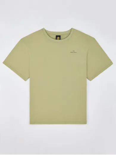 T-SHIRT CONFORT FIT MINIMAL OLIVE