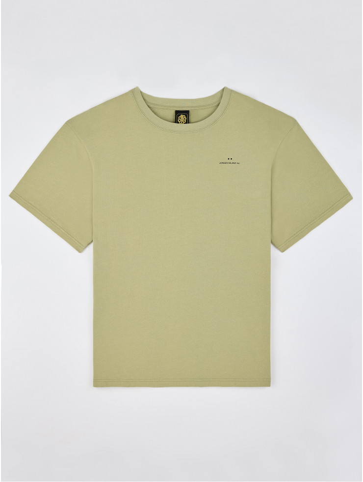 OLIVE MINIMAL COMFORT FIT T-SHIRT