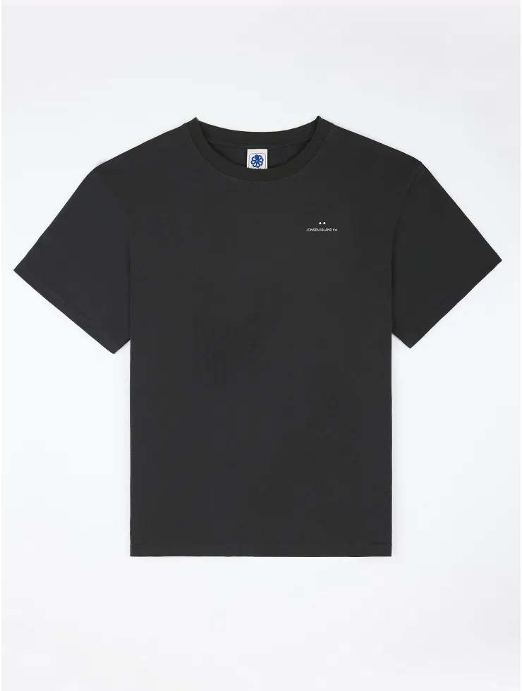 T-SHIRT CONFORT FIT MINIMAL BLACK