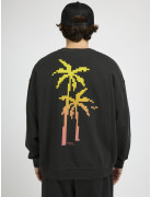 GUSTAVO COMFORT PALM BIT BLACK SWEATSHIRT