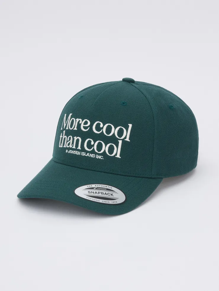 CASQUETTE PREMIUM MORE COOL GREEN