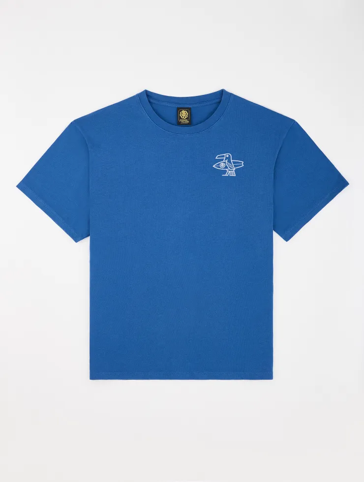 T-SHIRT CLASSIC VULTURE BLUE