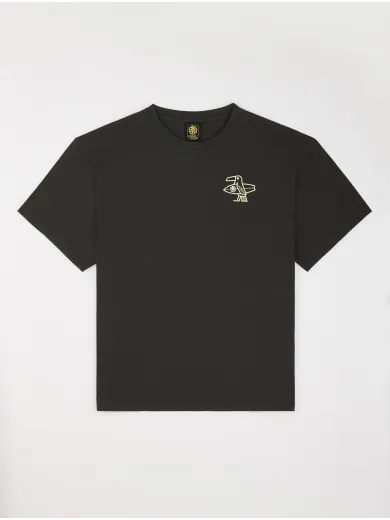 T-SHIRT CLASSIC VULTURE CARBON BLACK