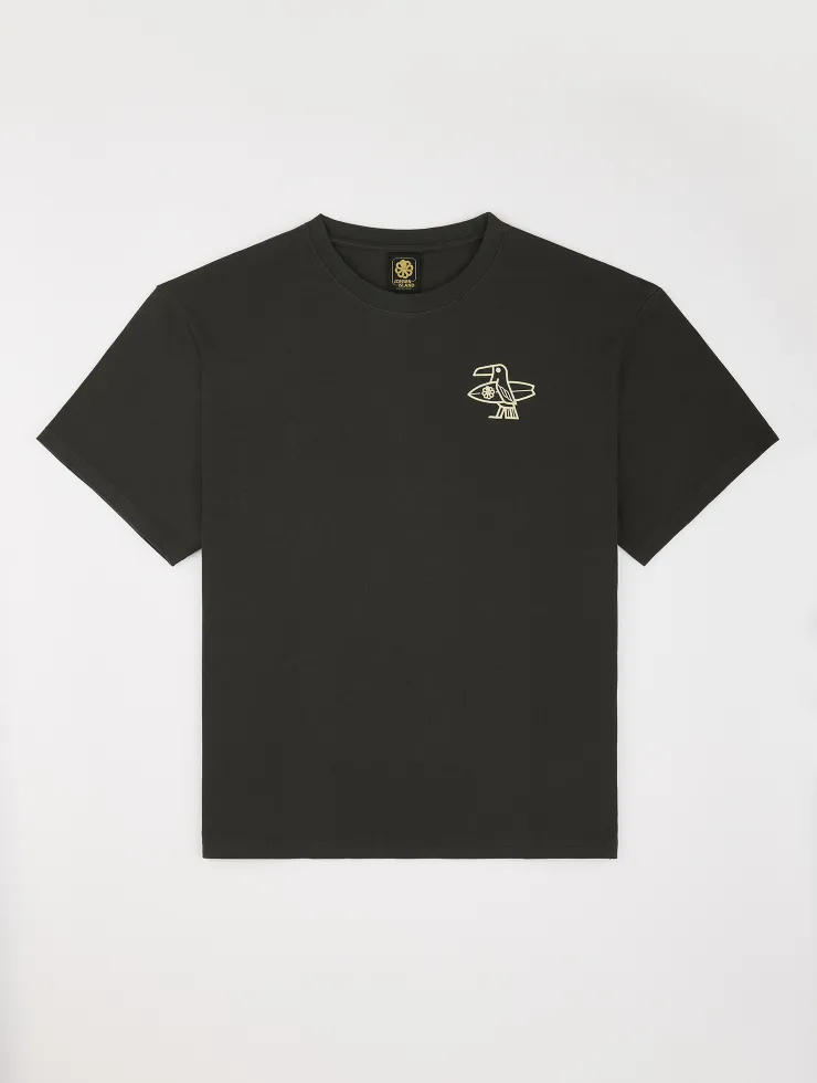 T-SHIRT CLASSIC VULTURE CARBON BLACK