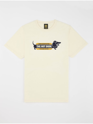 T-SHIRT CLASSIC HOT DUDE COCONUT