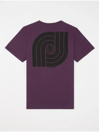 T-SHIRT CLASSIC DOUBLE J PURPLE