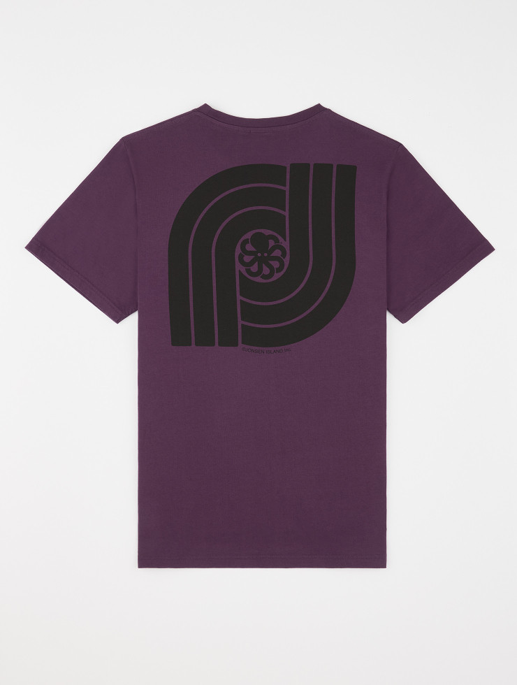 CLASSIC DOUBLE J PURPLE T-SHIRT