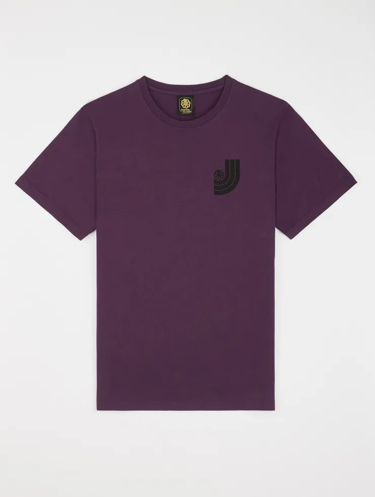 T-SHIRT CLASSIC DOUBLE J PURPLE