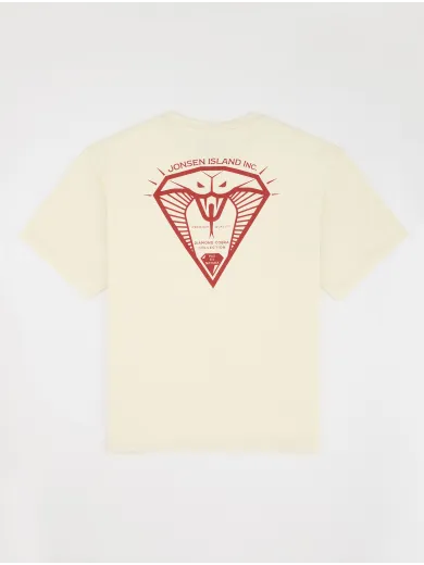 T-SHIRT CLASSIC DIAMOND COBRA COCONUT