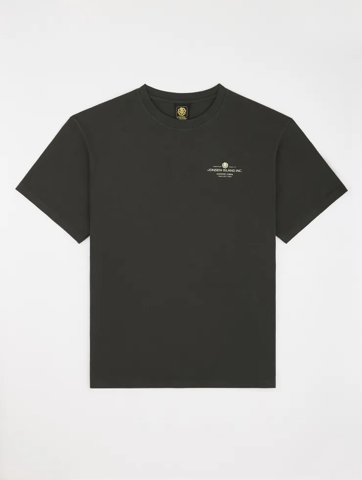 T-SHIRT CLASSIC DIAMOND COBRA CARBON BLACK