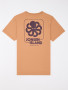 T-SHIRT CLASSIC BIG LABEL CARAMEL