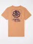 T-SHIRT CLASSIC BIG LABEL CARAMEL