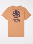 T-SHIRT CLASSIC BIG LABEL CARAMEL
