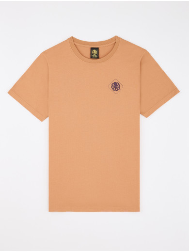 T-SHIRT CLASSIC BIG LABEL CARAMEL