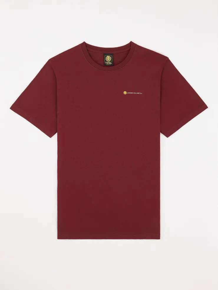 T-SHIRT CONFORT FAT LETTERS SYRAH