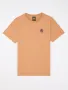 T-SHIRT CONFORT BIG LABEL CARAMEL