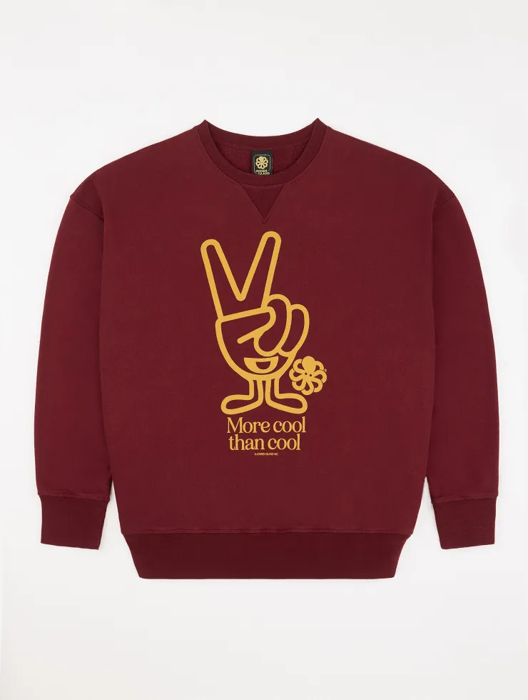 SWEAT SHIRT CONFORT GUSTAVO COOL HANDS SYRAH