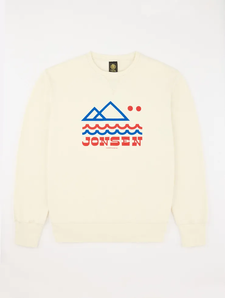 SWEAT SHIRT CONFORT GUSTAVO HOLIDAYS COCONUT