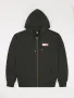 SWEAT SHIRT HOODIE ZIP MORE COOL CARBON BLACK