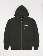 SWEAT SHIRT HOODIE ZIP MORE COOL CARBON BLACK