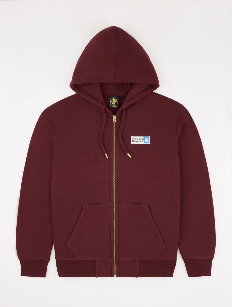 SWEAT SHIRT HOODIE ZIP MORE COOL SYRAH