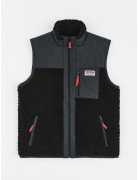 GILET SHERPA ORESTE  BLACK