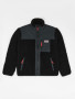 ORESTE BLACK SHERPA JACKET