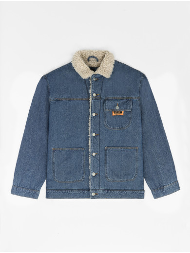 VESTE JEAN & SHERPA RISA