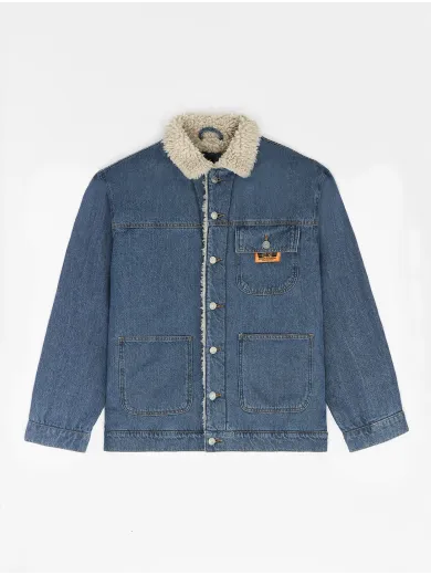 VESTE JEAN & SHERPA RISA