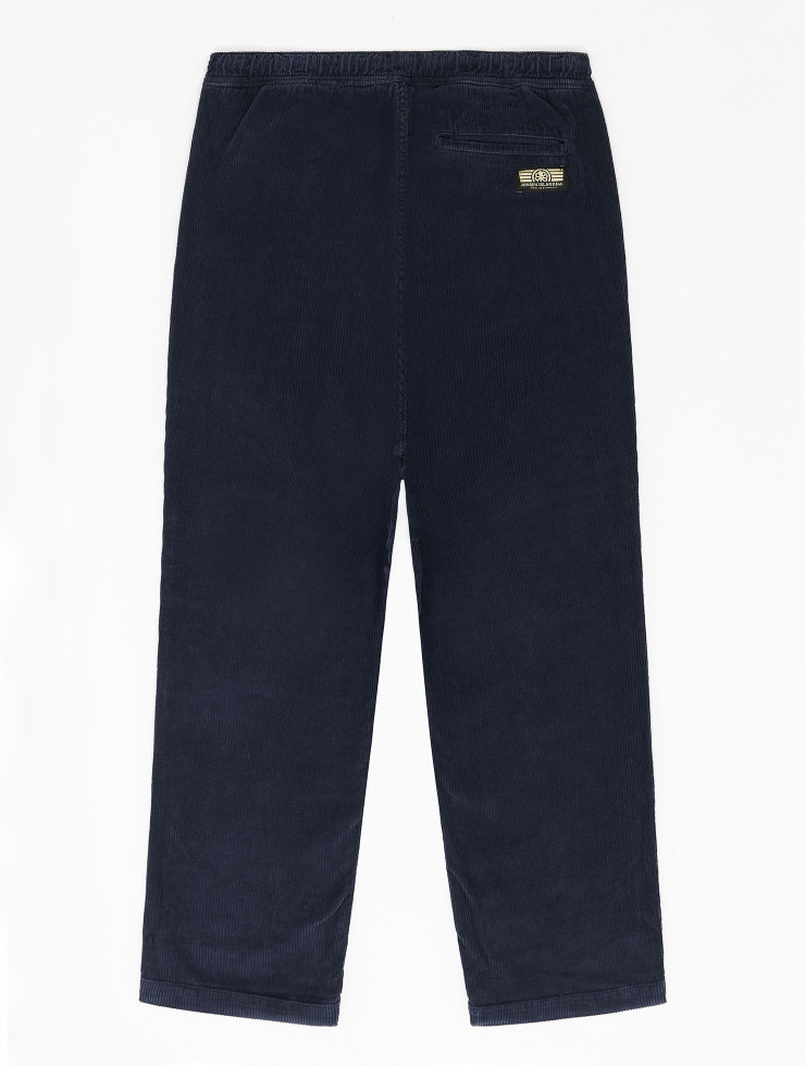 PANTALON VELOURS OLIVER NAVY