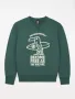 SWEAT SHIRT CLASSIC GUSTAVO VULTURE GREEN