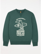 CLASSIC GUSTAVO VULTURE GREEN SWEATSHIRT