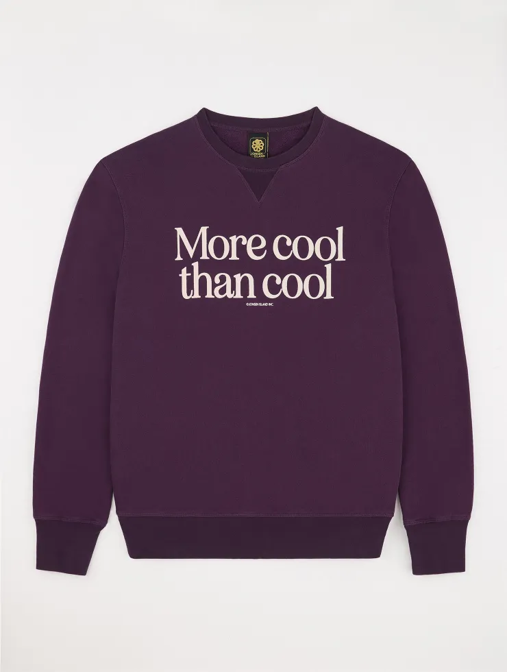 SWEAT SHIRT CLASSIC GUSTAVO MORE COOL PURPLE