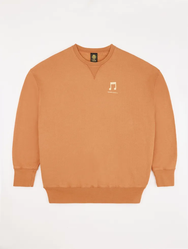 SWEAT SHIRT CLASSIC GUSTAVO HOT LINE CARAMEL