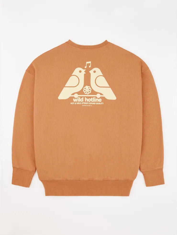 SWEAT SHIRT CLASSIC GUSTAVO HOT LINE CARAMEL