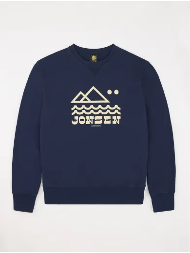 SWEAT SHIRT CLASSIC GUSTAVO HOLIDAYS NAVY