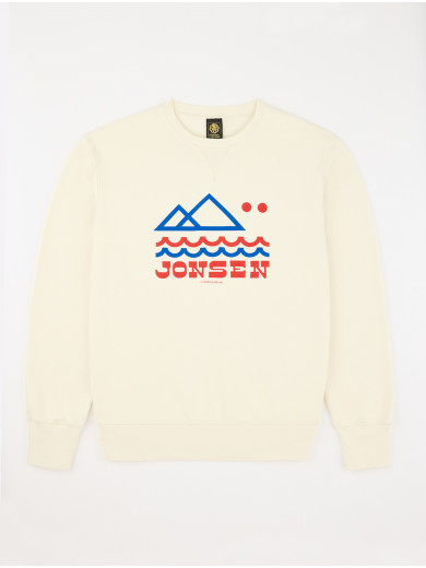 SWEAT SHIRT CLASSIC GUSTAVO HOLIDAYS COCONUT