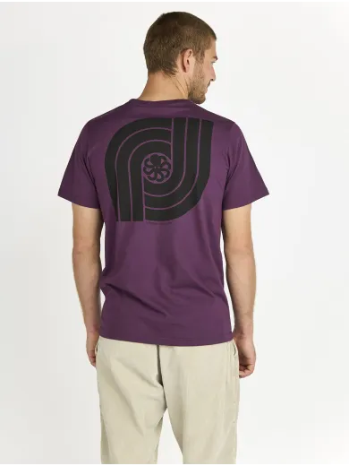 T-SHIRT CLASSIC DOUBLE J PURPLE